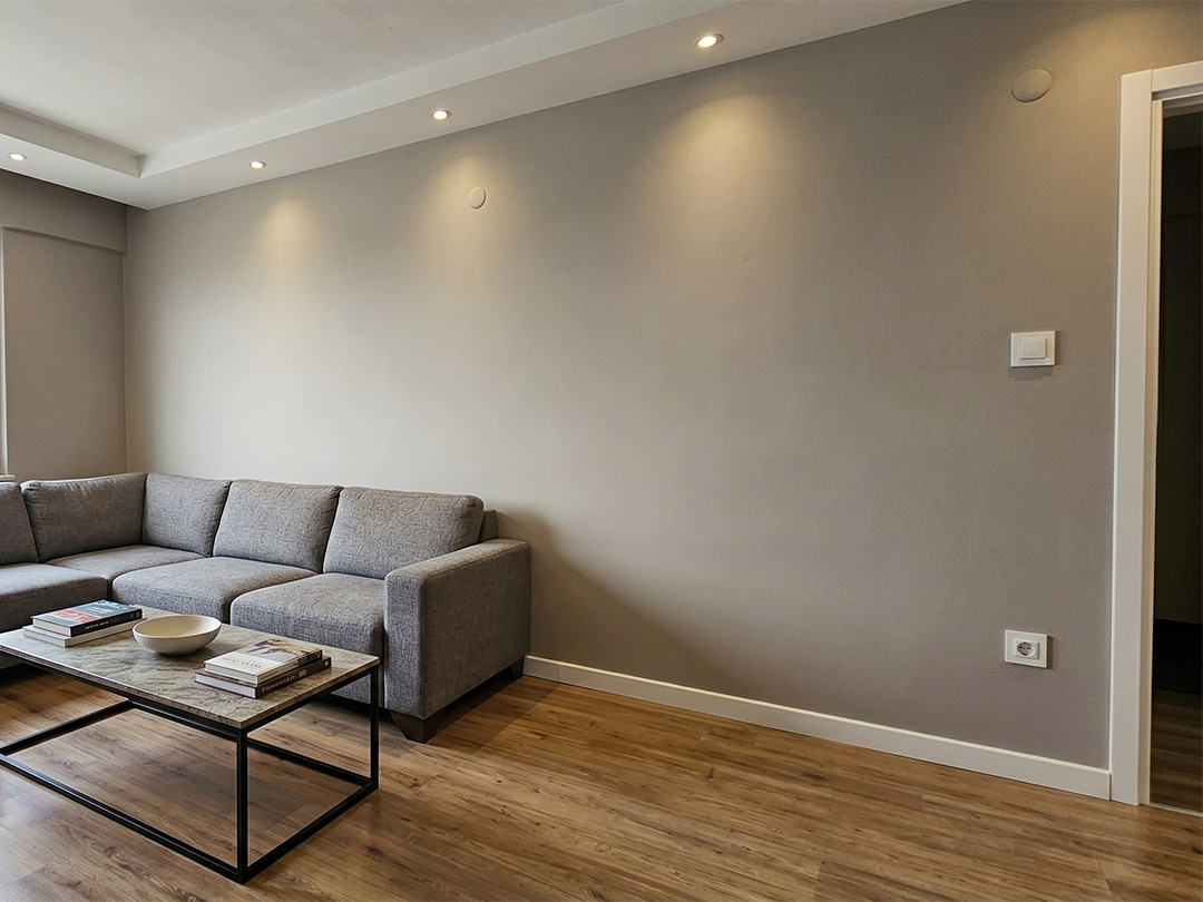 Salon tadilatı sonrası
